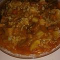 El cooksnap de Susan Martinez cuando hizo Bacalao con papas y garbanzo.