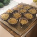 El cooksnap de Roxana Galante cuando hizo Muffins de brócoli y queso.