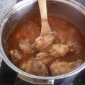 El cooksnap de lugares cuando hizo Pollo al chilindrón.