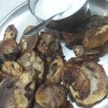 Manoj Kumar 's cooksnap of when they made Kuttu ki pakaudi.