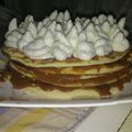 El cooksnap de Florencia cuando hizo Torta Rogel con Merengue Italiano.