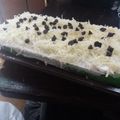 Cooksnap dari kiki-mi untuk resep Brownies Kukus Coklat Pandan 🍫🌿