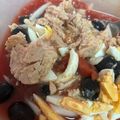 El cooksnap de Irene-Guirao cuando hizo Ensalada murciana.