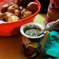 El cooksnap de Karen Gimenez cuando hizo Buñuelos de mamá.