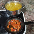 El cooksnap de Alfonso Cañero cuando hizo Judías blancas olla express.