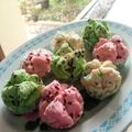 Cooksnap dari Lestiya Tiya untuk resep Bolu Kukus Mekar Meses Rainbow No Mixer 1 Telur