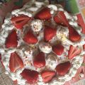 Lilla3 Cooksnap-ja, amikor elkészítette a(z) Fehér csokis-mascarponés epertorta receptet.