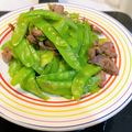 Nancy Chou 的 碗豆炒干貝(簡單料理) cooksnap