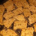 El cooksnap de Nahara cuando hizo Bizcochitos de fugazza 🧅🧅 bocaditos de cebolla y orégano 😋.