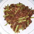 Cooksnap dari Riska Febrianti untuk resep Tumis baby buncis daging giling