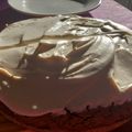 El cooksnap de nathalia dente cuando hizo Torta Brownie primaveral sin gluten.