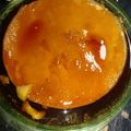 El cooksnap de Alejandra Morales cuando hizo Flan casero.