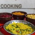 Rajvi Bhalodi's cooksnap of when they made ઈન્દોરી પૌવા (indori poha recipe in Gujarati).