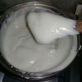 El cooksnap de Monica Acuña cuando hizo Salsa blanca.