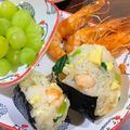 暴龍媽🦖 的 鮮蝦飯糰 / 露營野餐點心 cooksnap