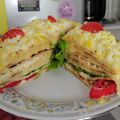 El cooksnap de Valentina cuando hizo Torre de panqueques salada 🥞.