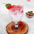 Cooksnap dari Najihatur Rejki untuk resep Strawberry Smoothie Yakult 🍓