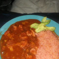 El cooksnap de Kimberly Nevarez cuando hizo Camarones estilo Happy Burro.