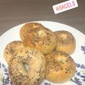 El cooksnap de Dagoberto cuando hizo Pan Bagel Casero.