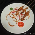 Cooksnap dari Adelia Firdaus untuk resep Sate Jamur Tiram Bumbu Kacang