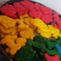 El cooksnap de Cecilia Marín cuando hizo Galletitas de colores.
