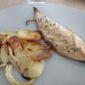 El cooksnap de Mónica Casado Folgado cuando hizo Caballa al horno con patatas.
