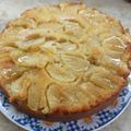 El cooksnap de Laura Pisoni cuando hizo Torta de Manzana invertida.