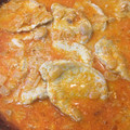 El cooksnap de astrid badia cuando hizo 198. Filetes de lomo en salsa con sobrasada.