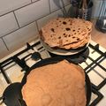Barbara Boros Cooksnap-ja, amikor elkészítette a(z) Tortilla lap teljes kiőrlésű lisztből receptet.