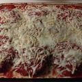 Melissa's cooksnap of when they made Eggplant Parmesan.