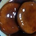El cooksnap de Rossy Eudalia cuando hizo Sopaipillas de zapallo con salsa de chancaca.