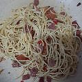 Cooksnap dari Ari Susanti untuk resep Spaghetti Aglio Olio Udang (madebyircia)