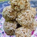 Bhavna Jaiswal का कुकस्नैप जब उन्होंने गुड़ लईया(( GUd laiya recipein Hindi) बनाया था।