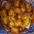 El cooksnap de Priscila cuando hizo Leche frita con un toque de naranja 🍊.