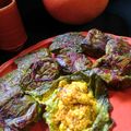 Nayna Bhadra's cooksnap of when they made লাউ পাতায় মোড়া চিংড়ি পাতুরি (Lau patay mora chingri paturi recipe in Bengali).
