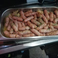 El cooksnap de Jota Vk cuando hizo Salchichas a la cerveza.