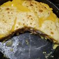 El cooksnap de Vannesa Larrañaga cuando hizo Polenta rellena.
