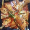 Cooksnap Nassir Asz semasa beliau membuat Asam Pedas Ikan Merah.