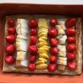 El cooksnap de Carlos Martin Chuecos cuando hizo Tarta de hojaldre y fruta -con frangipane-.