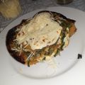 El cooksnap de Juanma Leite cuando hizo Zapallo relleno con espinaca.