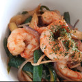 El cooksnap de danirimar1972 cuando hizo Noodels crujientes con gambas, jengibre y verduras.