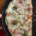 El cooksnap de Evelyn Coronel cuando hizo Pizza fácil fácil.
