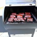 Barry LaCom 's cooksnap of when they made Pork Ribs with dry rub (oven cooked and grilled).