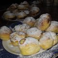 El cooksnap de Luciana cuando hizo Miguelitos con crema pastelera.