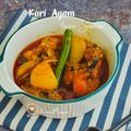 Cooksnap Anur Musa semasa beliau membuat Kari Ayam (tanpa santan).