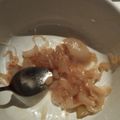 El cooksnap de Noe Tapia cuando hizo Cebolla caramelizada.