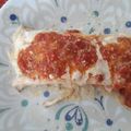 El cooksnap de Irene Franco cuando hizo Canelones de un relleno.