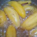 El cooksnap de Keicy Velasquez cuando hizo Camote en miel.