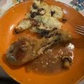 El cooksnap de Ainoa Doñas cuando hizo Pollo a la mostaza y miel.