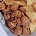 Umme Yousuf's cooksnap of when they made Mix veg pakora.